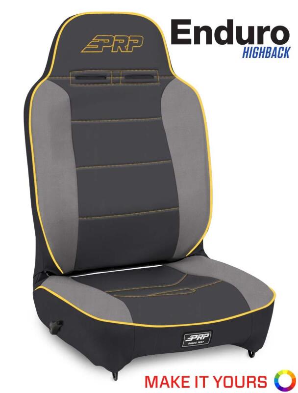 PRP Seats PRP Enduro High Back Reclining Suspension Seat - (Driver Side) A13011044 A13011044 Photo - Close Up