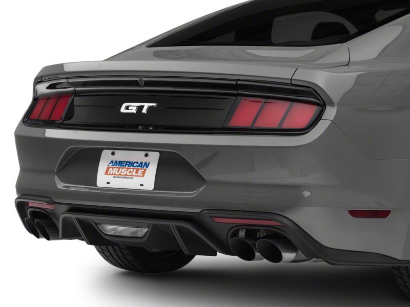 Raxiom 15-23 Ford Mustang Profile LED Tail Lights Gloss Blk Housing- Red Lens 402182 402182 Photo - Close Up