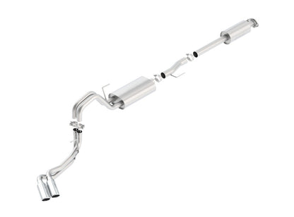 Borla 15-16 Ford F-150 3.5L EcoBoost Ext. Cab Std. Bed Catback Exhaust S-Type Truck Side Exit 140618 140618 Photo - Primary