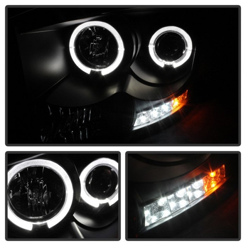 Spyder Dodge Ram 1500 06-08/Ram 2500 06-09 Projector Headlights LED Halo LED Blk PRO-YD-DR06-HL-BK 5010001 5010001 User 1