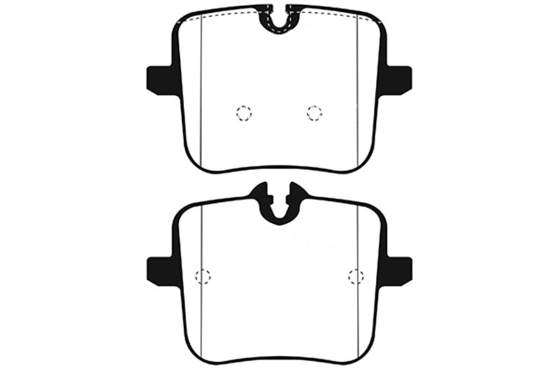EBC 2018+ BMW M5 4.4TT (F90) Redstuff Rear Brake Pads DP32320C DP32320C Photo - Primary