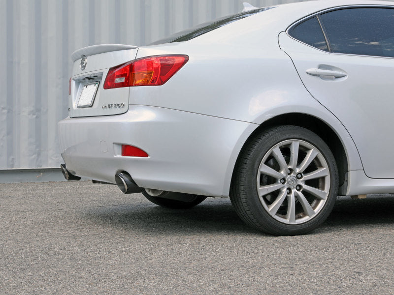 aFe POWER Takeda 06-13 Lexus IS250/IS350 SS Axle-Back Exhaust w/ Carbon Tips 49-36055-C 49-36055-C Photo - Mounted