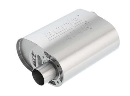 Borla Crate Muffler Ford 5.0L Coyote ATAK Inside Diameter 2.5in Offset/outlet 400858 400858 Photo - Primary