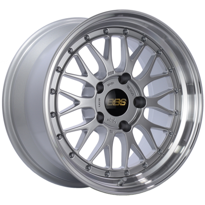BBS LM 17x9 5x130 ET17 CB71.6 Diamond Silver Center Diamond Cut Lip Wheel LM136DSPK LM136DSPK Photo - Primary