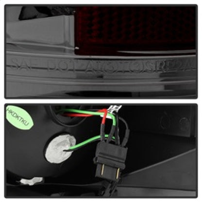 Spyder Toyota Tundra 07-13 LED Tail lights Smoke ALT-YD-TTU07-LED-SM 5029621 5029621 Photo - Unmounted
