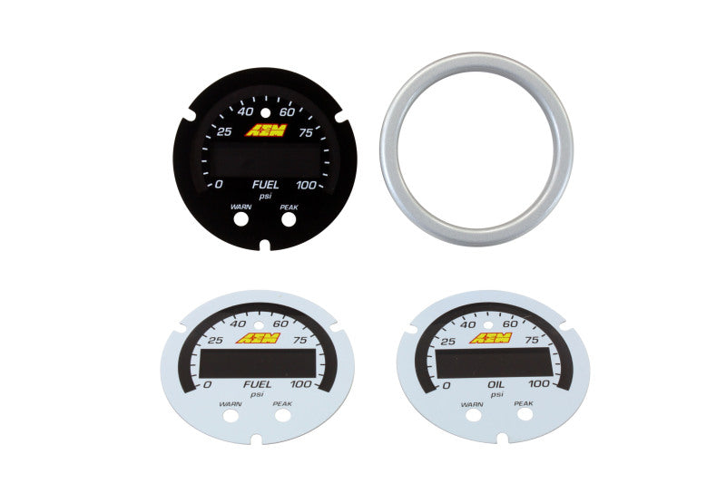 AEM Electronics Instrument Trim Ring Set 30-0301-ACC Photo - out of package