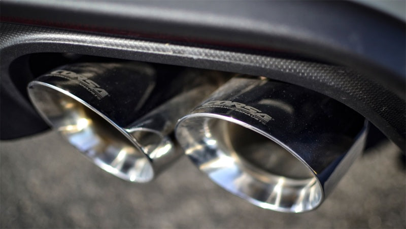 Corsa Performance Corsa 2018+ Ford Mustang GT Fastback 5.0L 3in Sport Axle-Back Exhaust 21002 Photo - Mounted