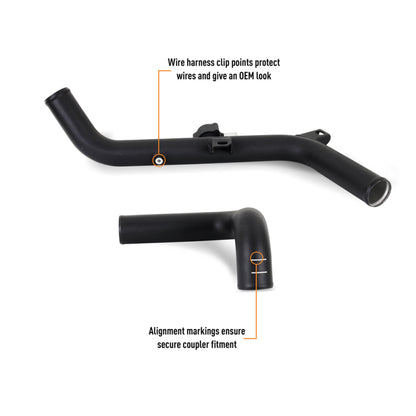 Mishimoto 21+ Bronco 2.7L Intercooler Pipe Kit Micro Wrinkle Black MMICP-BR27-21MWBK MMICP-BR27-21MWBK User 1