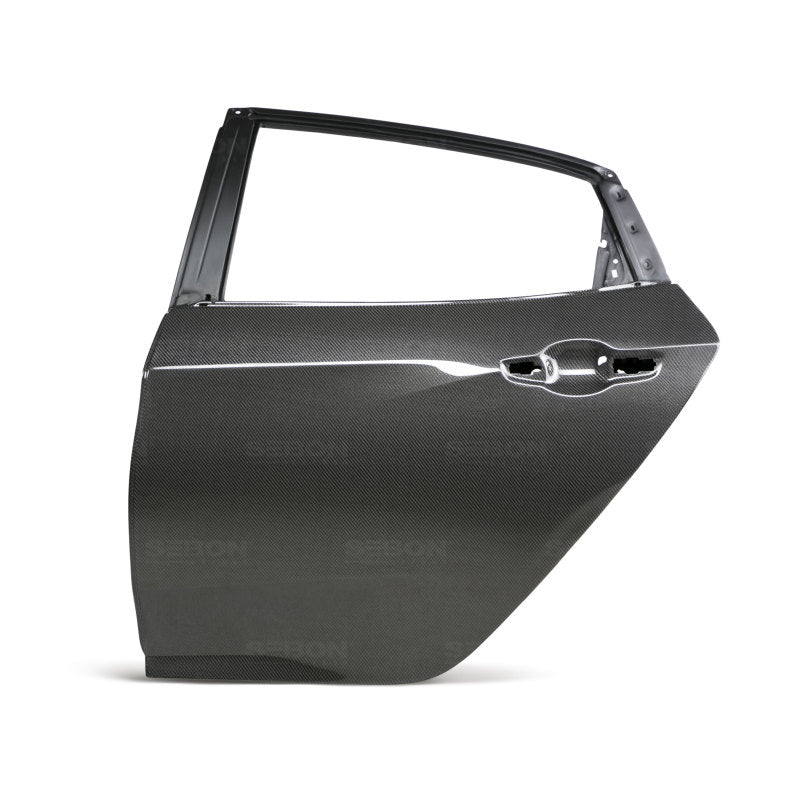 Seibon 2017 Honda Civic Type-R OE Style Gloss Carbon Fiber Rear Doors DD17HDCVR-R DD17HDCVR-R Photo - Primary