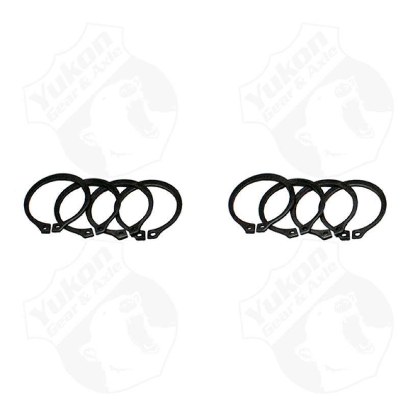 Yukon Gear & Axle Yukon Gear (4) Full Circle Snap Rings / Fit 297X U-Joint w/ Aftermarket Axle YP SJ-297X-501 YP SJ-297X-501 Photo - Primary