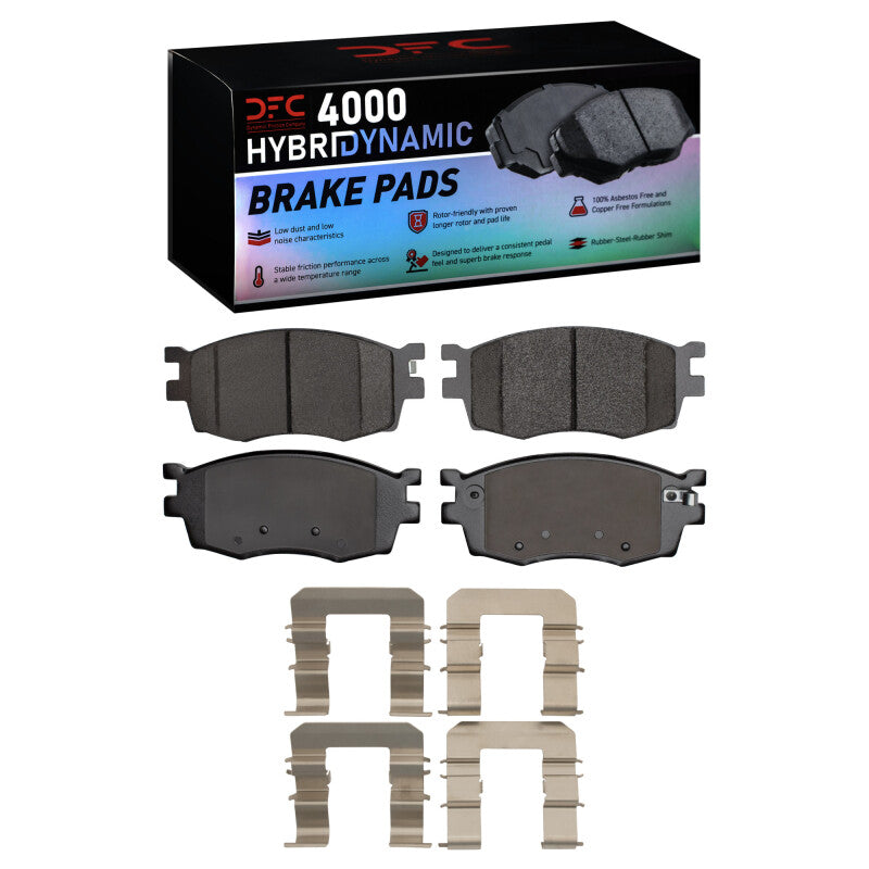 DFC DFC 4000 HybriDynamic Brake Pads Brakes, Rotors & Pads Brake Pads - OE main image