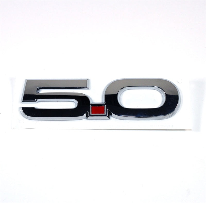 Ford Performance Parts Ford Racing 15-17 Ford Mustang 5.0L Fender Emblem Chrome M-1447-M50A Photo - Primary