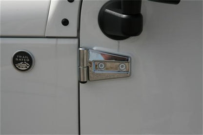 Putco 2007-2017, Jeep Wrangler - Hinge Covers (Also fits Sahara Edition) 401271 Photo - Mounted