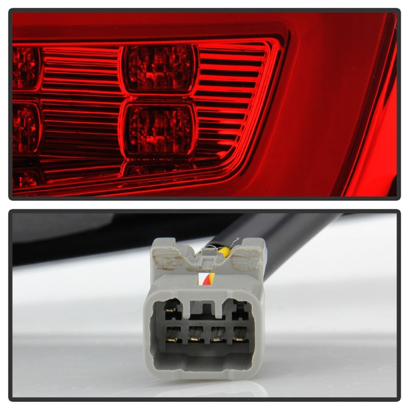 Spyder 08-11 Subaru Impreza WRX 4DR LED Tail Lights - Red Clear ALT-YD-SI084D-LED-RC 5087973 5087973 Photo - Unmounted