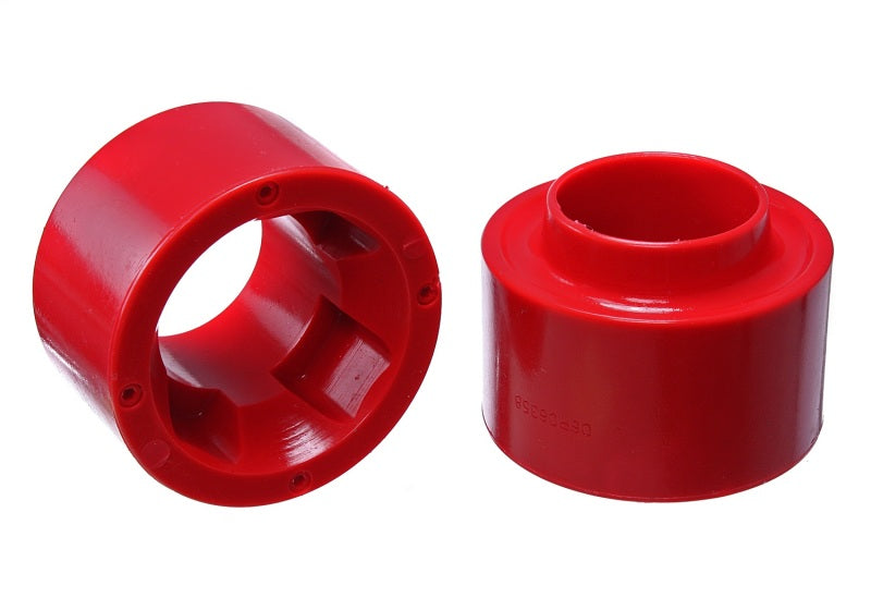 Energy Suspension Coil Spring Spacer Lift Set Red 1.75 in. Lift 2.6111R Photo - Primary