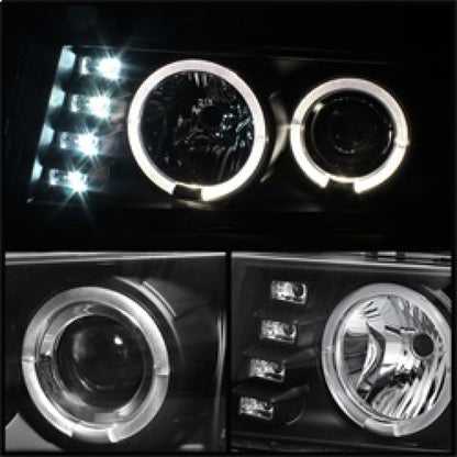 Spyder Chevy Colorado 04-12 Projector Headlights Halogen- LED Halo Blk PRO-YD-CCO04-HL-BK 5074140 5074140 Photo - Unmounted