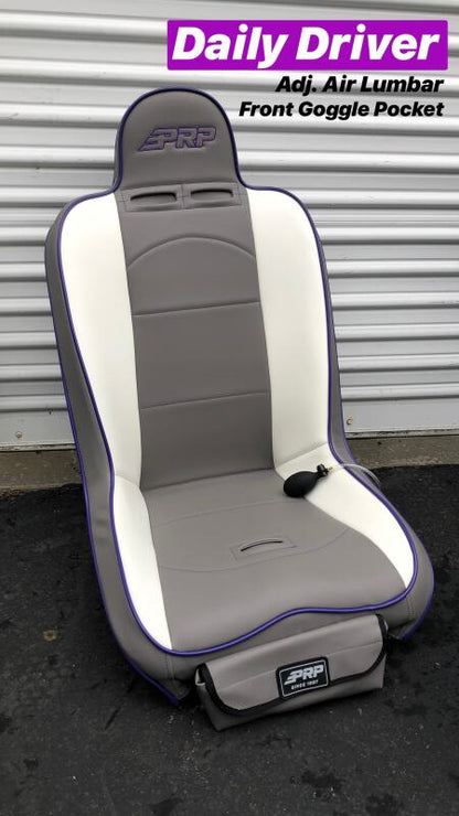 PRP Seats PRP Daily Driver High Back 2In. Extra Tall Suspension Seat A140410 A140410 Photo - out of package