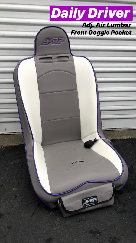 PRP Seats PRP Daily Driver High Back 2In. Extra Tall / Extra Wide Suspension Seat A140610 A140610 Photo - out of package