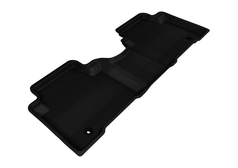 3D MAXpider 2013-2018 Hyundai Santa Fe Sport Kagu 2nd Row Floormats - Black L1HY01721509 L1HY01721509 Photo - Primary