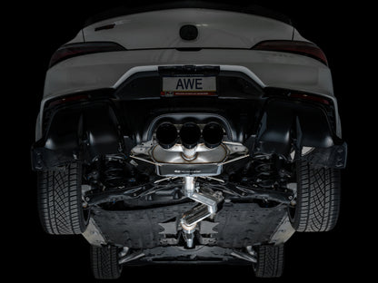 AWE Tuning 2024 Acura Integra Type S DE5 FWD Touring Edition Exhaust w/ Triple Diamond Black Tips 3015-53335 3015-53335 Photo - Mounted