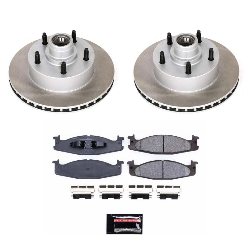 PowerStop Power Stop 94-96 Ford F-150 Front Semi-Coated Rotor Kit SC1831 SC1831 Photo - Primary