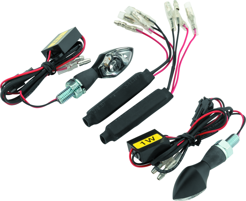 BikeMaster LED Micro Brite pair - Black 266237 266237 Photo - Primary