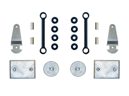 ICON 07-18 Jeep Wrangler JK 3in Front/Rear Box Kit 22040 22040 Photo - Primary