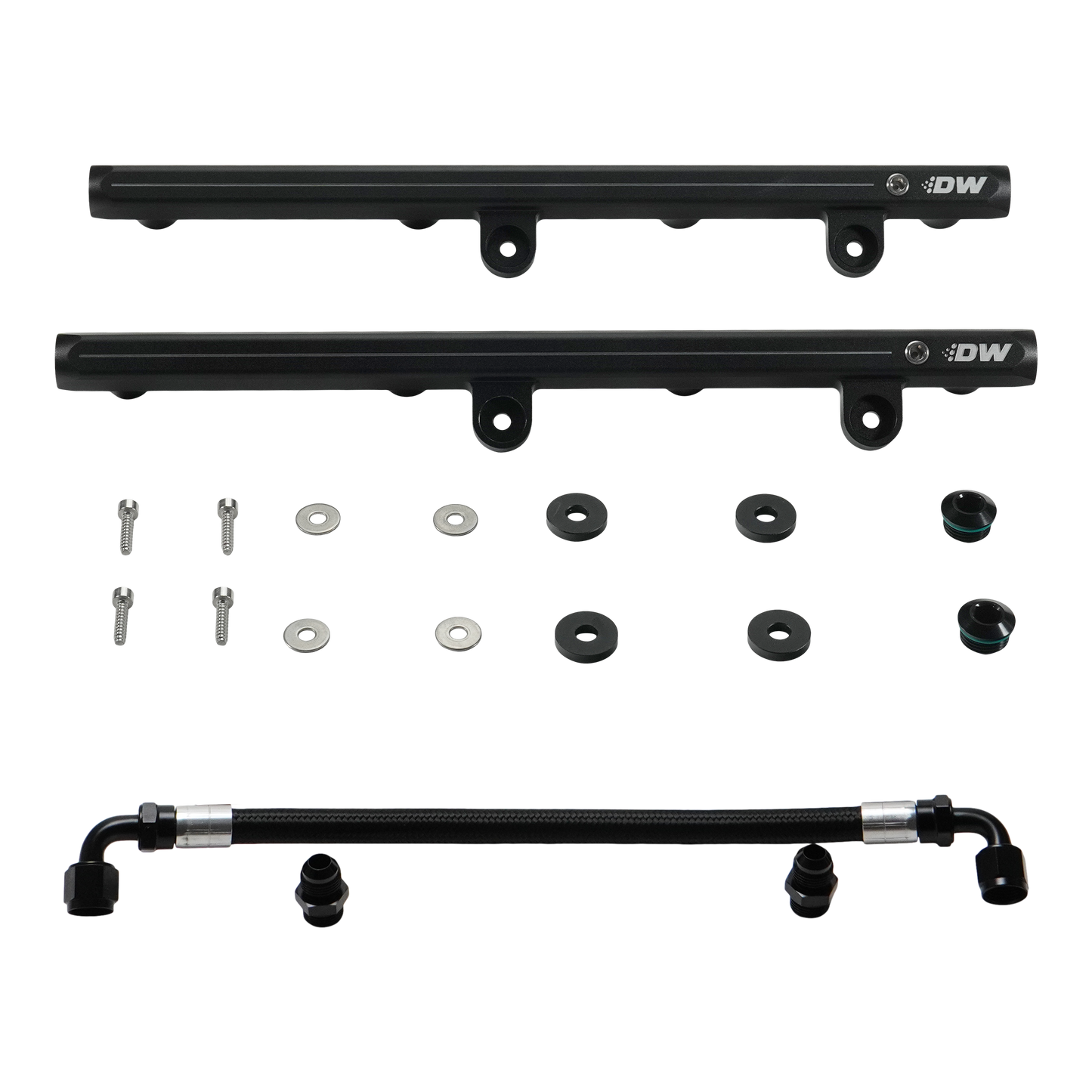 DeatschWerks Hemi Fuel Rails w/ Crossover