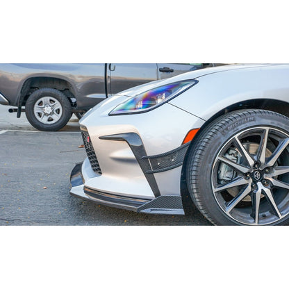 APR Toyota GR86 Carbon Fiber Front Bumper Canards 2022+