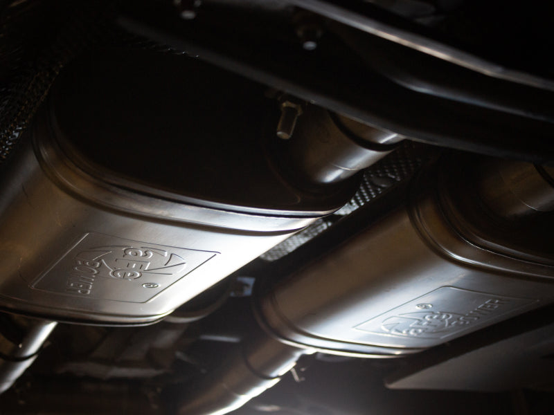 aFe MACH Force-Xp 2.5in 304 SS Exhaust 15-19 Dodge Charger / Chrysler 300 V6 3.6L 49-32071 49-32071 Photo - Mounted