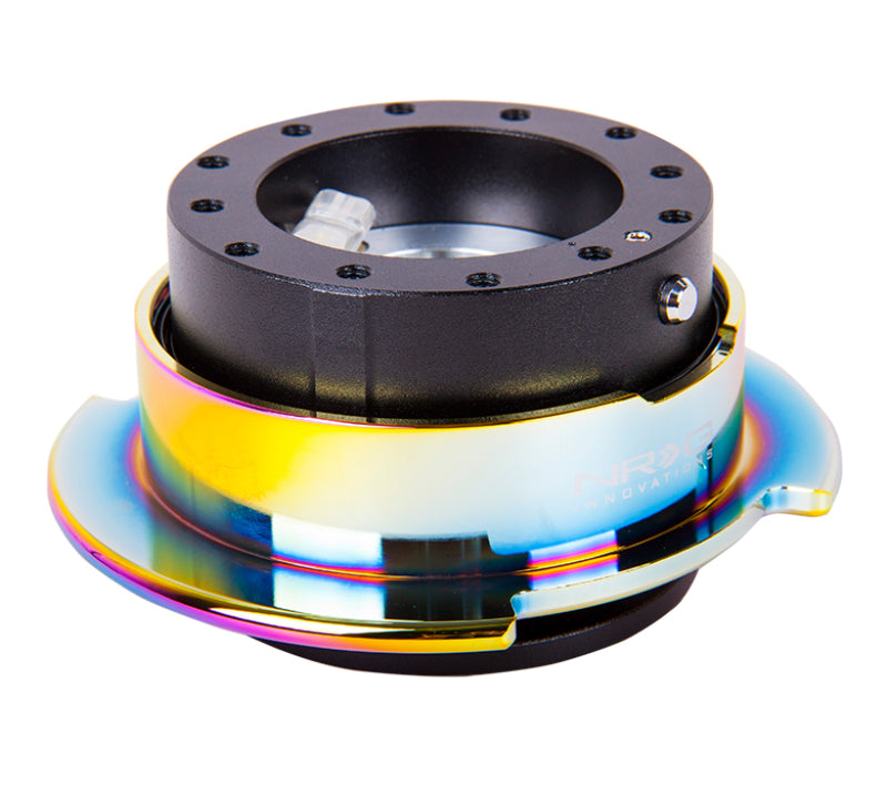 NRG Quick Release - Black Body/ Neo Chrome Ring SRK-250BK/MC Photo - Primary