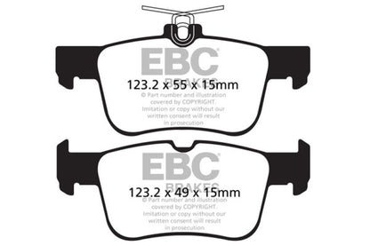 EBC Disc Brake Pad Set DP22160 Photo - Primary