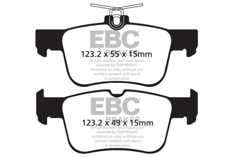 EBC Disc Brake Pad Set DP32160C Photo - Primary