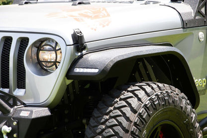 Fishbone Offroad 2018+ Jeep Wrangler JL Rear Fenders Elite Aluminum FB33195R FB33195R Photo - lifestyle view