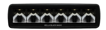 Hella Universal Black Magic 6 L.E.D. Mini Light Bar - Spot Beam 358176211 358176211 Photo - Close Up