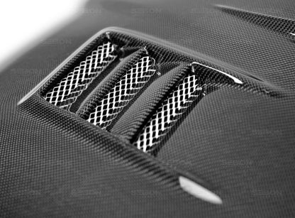 Seibon CWII Carbon Fiber Hood Subaru Impreza / Wrx / Sti 2006-2007 HD0607SBIMP-CWII Photo - Primary