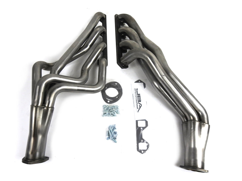 JBA 65-73 Ford Mustang 260-302 SBF 5 Speed T5/T56 1-3/4in Primary Raw 409SS Long Tube Header 6611S 6611S Photo - Primary