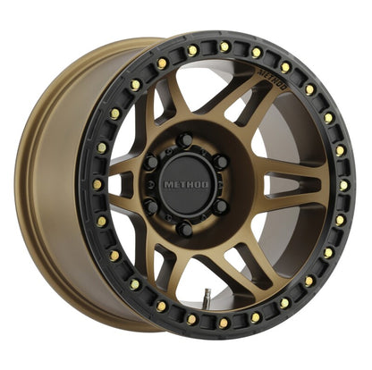 Method Race Wheels MR106 Beadlock Wheel Method Bronze 17x9 -44 6x5.5 MR10679060944B Photo - Primary