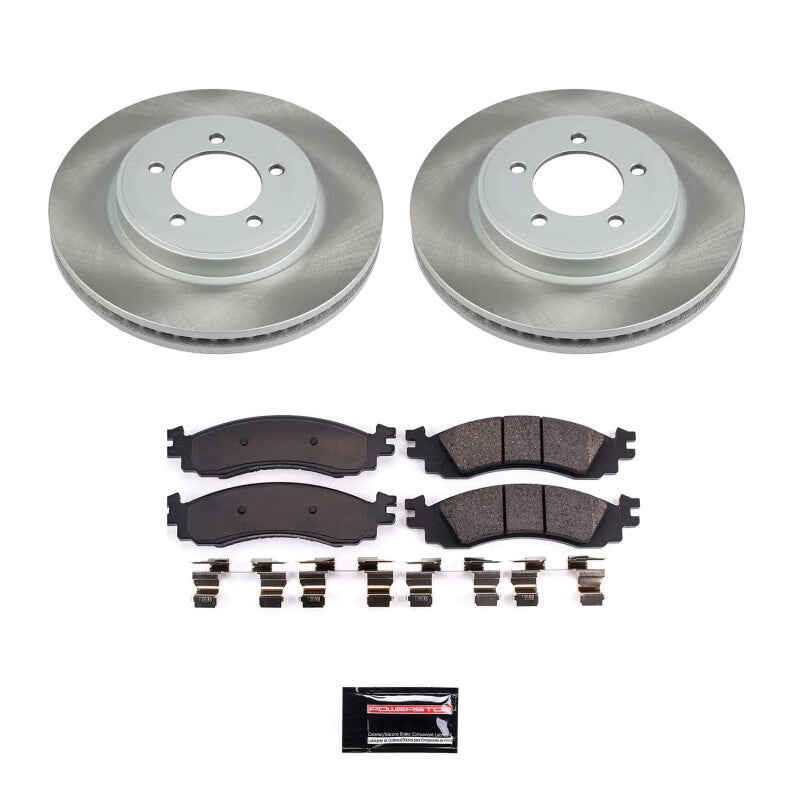 PowerStop Power Stop 06-10 Mercury Mountaineer Front Semi-Coated Rotor Kit SC1441 SC1441 Photo - Primary