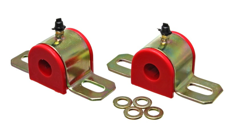 Energy Suspension Sway Bar Bushing Set Red 9.5151R Photo - Primary