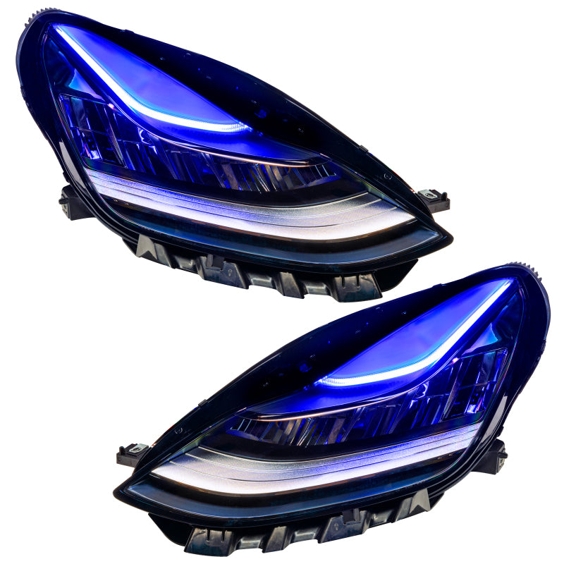 ORACLE Lighting Oracle 17-21 Tesla Model 3 Headlight DRL Upgrade Kit - ColorSHIFT w/ BC1 Controller 1286-335 1286-335 User 3