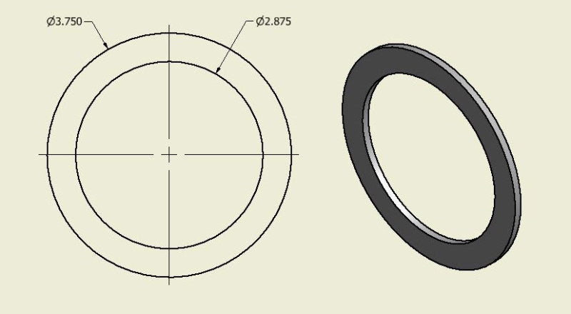 UMI Performance Spring Spacer 3/16in 90063 90063 Datasheet