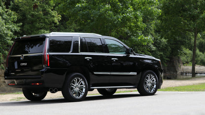 Corsa Performance 15-16 GMC Yukon Denali 6.2L V8 Single Side Exit Cat-Back Exhaust 14826 Photo - Mounted