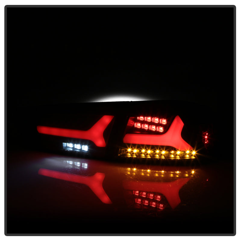 Spyder Mitsubishi Lancer/Evolution X 08-14 V2 LED Tail Lights - Black ALT-YD-ML08V2-SEQ-BK 5088130 5088130 User 5