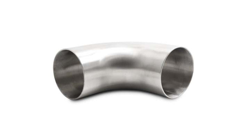 Vibrant 3.0in OD 4.33in Tangent Length T304 SS 90 Deg Mandrel Bend w/Extended Leg Length 13352 13352 User 1