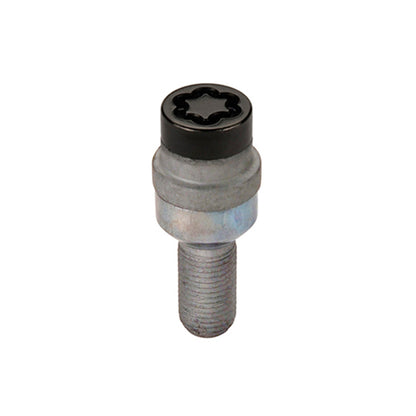 McGard Wheel Lock Bolt Set - 4pk. (Radius Seat) M14X1.5 / 17mm Hex / 28.2mm Shank Length - Black 28320 28320 Photo - Primary