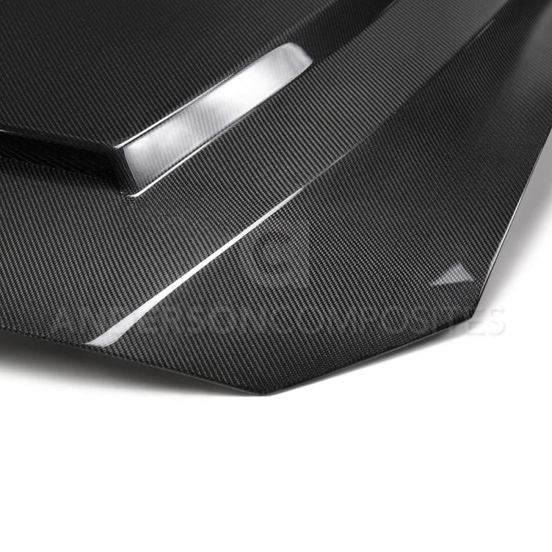Anderson Composites 2018 Ford Mustang Super Snake Double Sided Carbon Fiber Hood AC-HD18FDMU-SN-DS AC-HD18FDMU-SN-DS User 4