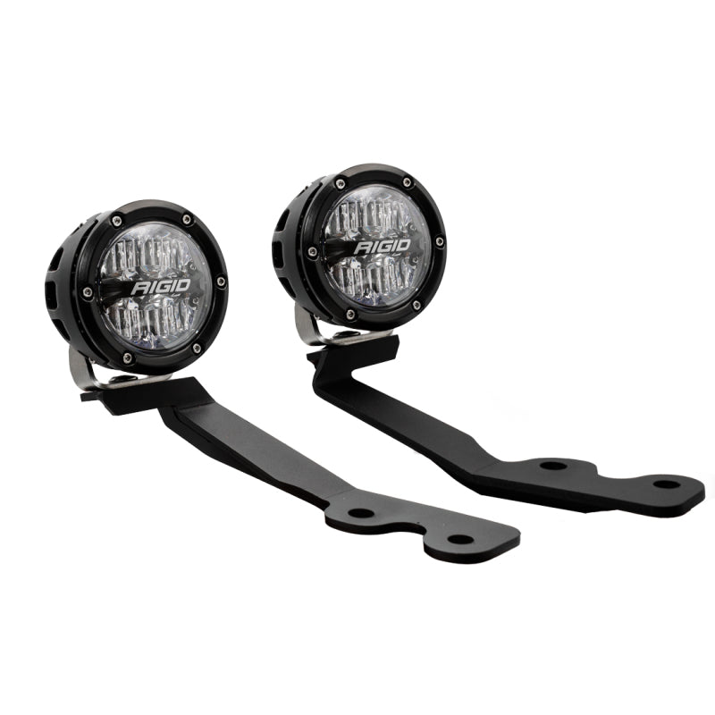 Rigid Industries 2022+ Toyota Tundra A-Pillar Light Kit (4in 360-Series) 46807 46807 Photo - Close Up