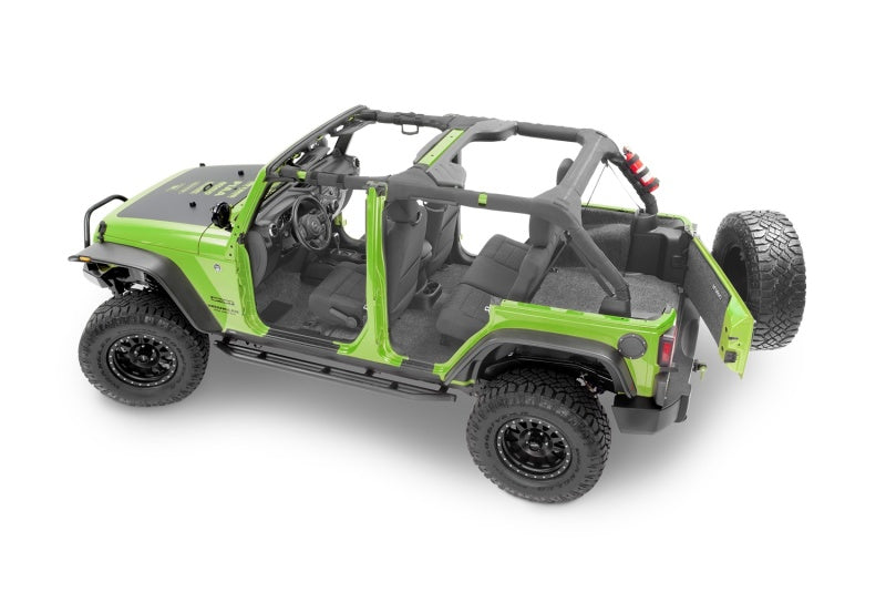 Bedrug Jeep 07+ Jeep JK Unlimited 4DR Front 4PC Floor Kit BRJK07F4 Photo - Mounted