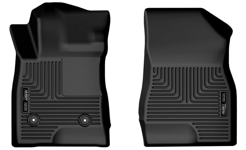 Husky Liners 2020 Lincoln Aviator X-Act Contour Front Black Floor Liners 55791 55791 Photo - Primary